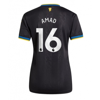 Billige Fotballdrakt Manchester United Amad Diallo #16 Replika Tredjedrakt Dame 2025-26 Kortermet